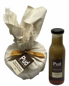 Gluten Free Traditional Plum 800g Pudding with 150ml Butterscotch Sauce
